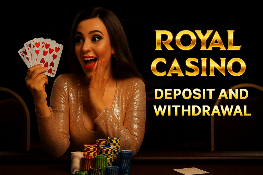 How to Deposit & Withdrawal at Royal X Casino?